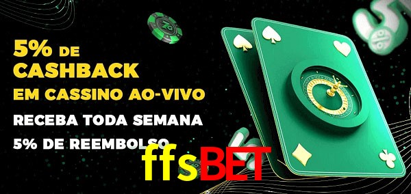 Promoções do cassino ao Vivo ffsbet